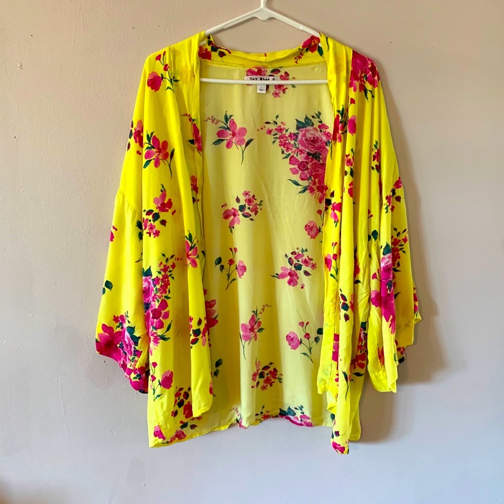 Floral Cardigan!!